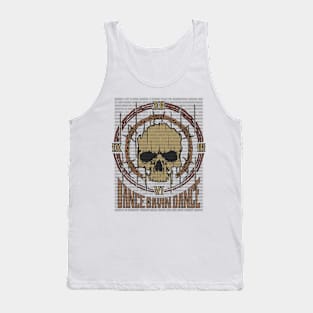 Dance Gavin Dance Vintage Skull Tank Top